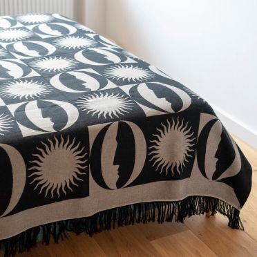 TKANY PLED BAMBUSOWO BAWEŁNIANY PERUNOWE NIEBO